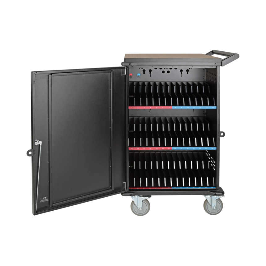 Eaton 48-Device AC Mobile Charging Cart For Laptops & Chromebooks, 120V, NEMA 5-15P, 10 ft. (3.05 m) Cord, Black — Being Shipped