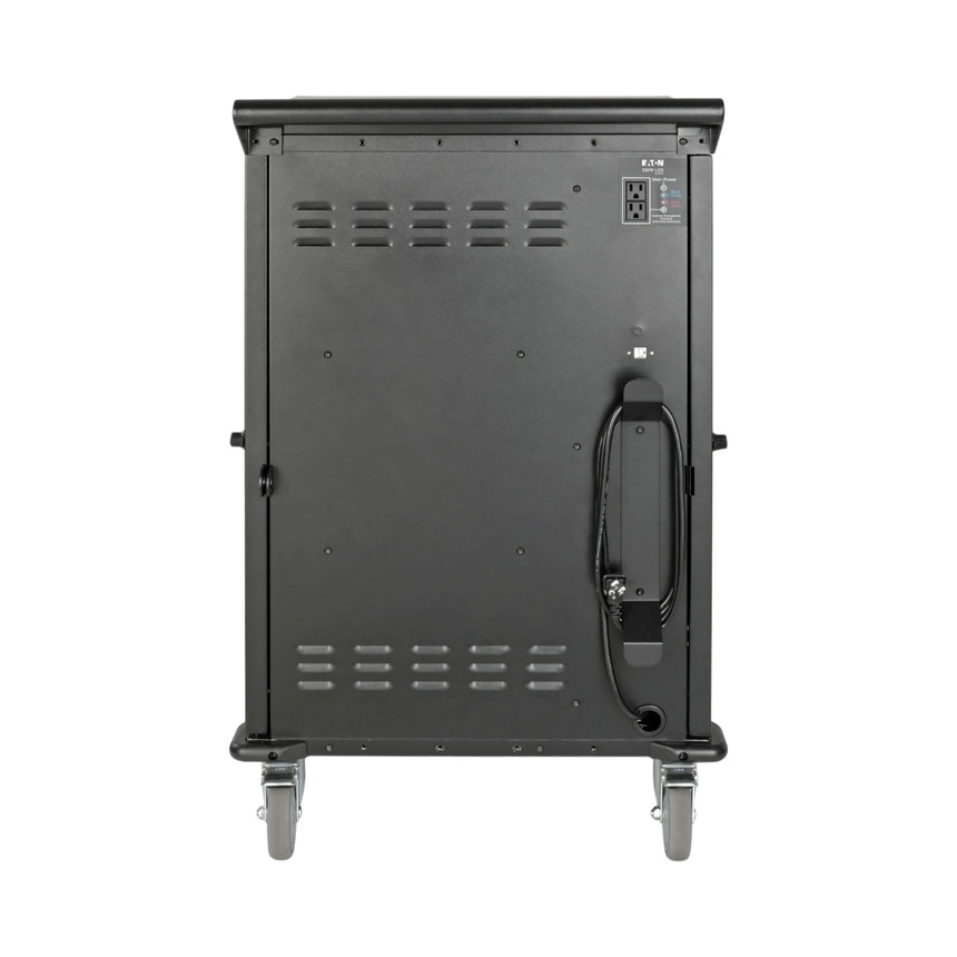 Eaton 48-Device AC Mobile Charging Cart For Laptops & Chromebooks, 120V, NEMA 5-15P, 10 ft. (3.05 m) Cord, Black — Being Shipped