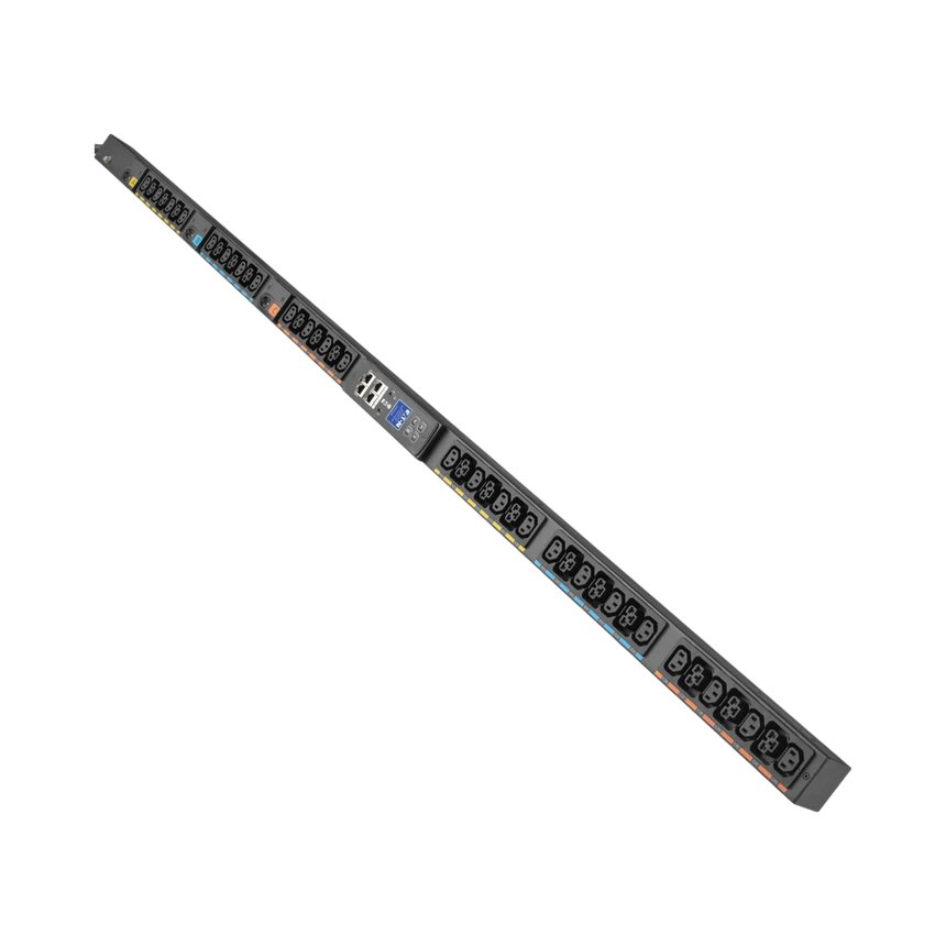 Eaton 3-Phase Managed Rack PDU G4, 208V, 42 Outlets, 24A, 8.6kW, L15-30 Input, 10ft. Cord, 0U Vertical — Being Shipped