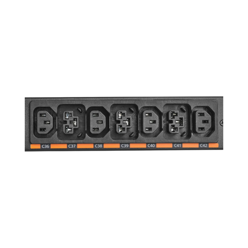 Eaton 3-Phase Managed Rack PDU G4, 208V, 42 Outlets, 24A, 8.6kW, L15-30 Input, 10ft. Cord, 0U Vertical — Being Shipped