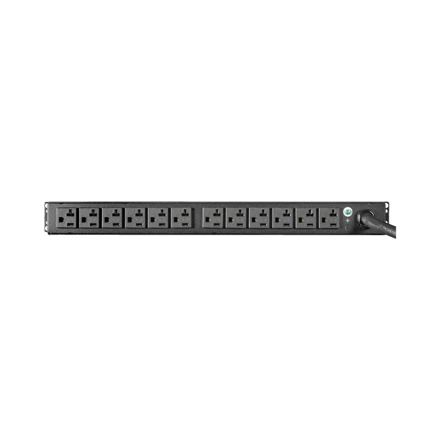 Eaton 2.9kW Single-Phase Local Metered PDU with ISOBAR Surge Protection, 120V, 3840 Joules, 12 NEMA 5-15/20R Outlets, L5-30P Input, 15 ft. Cord, 1U Rack-Mount — Being Shipped