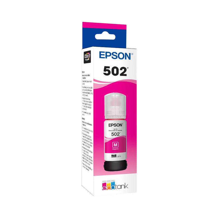 Epson T502 Magenta EcoTank Ink Bottle (70mL) — Being Shipped