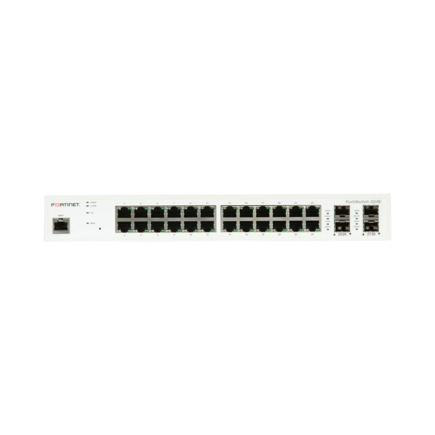Fortinet FortiSwitch 224E 24 Ports Rack-Mountable Managed Switch — Being Shipped