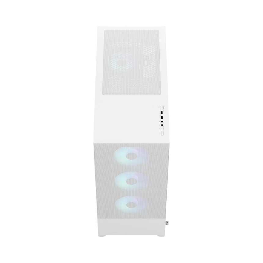 Fractal Design Pop XL Air Full Tower Case (White Tempered Glass Clear) — Being Shipped