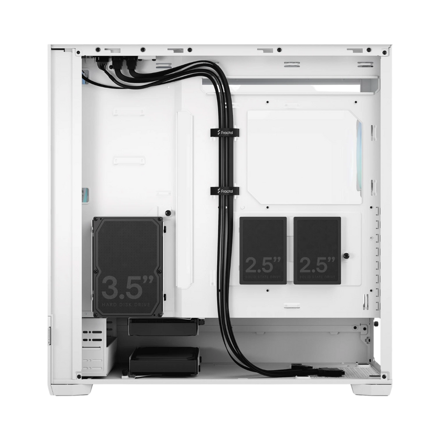 Fractal Design Pop XL Air Full Tower Case (White Tempered Glass Clear) — Being Shipped