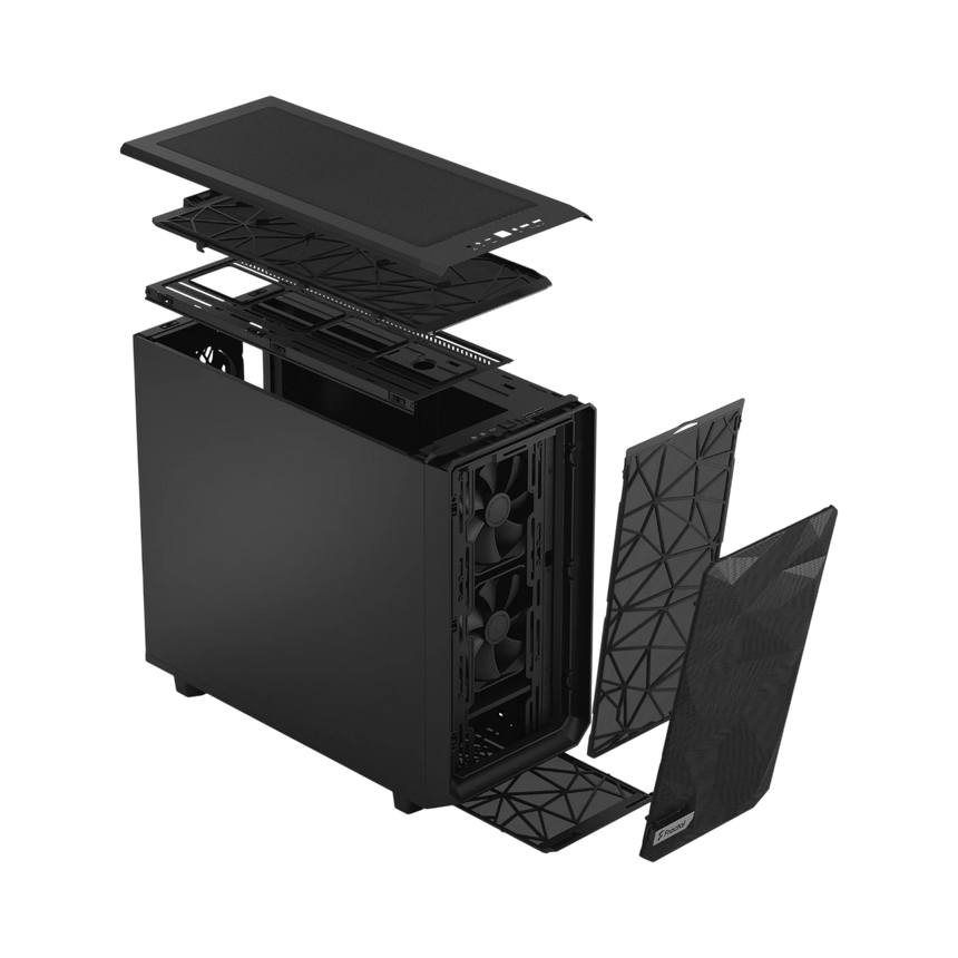 Fractal Design Meshify 2 Mid-Tower Case (Black Solid) — Being Shipped