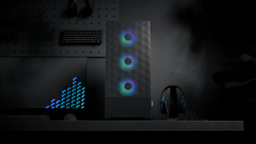 Fractal Design Pop XL Air Full Tower Case (Black, Tempered Clear Glass) — Being Shipped