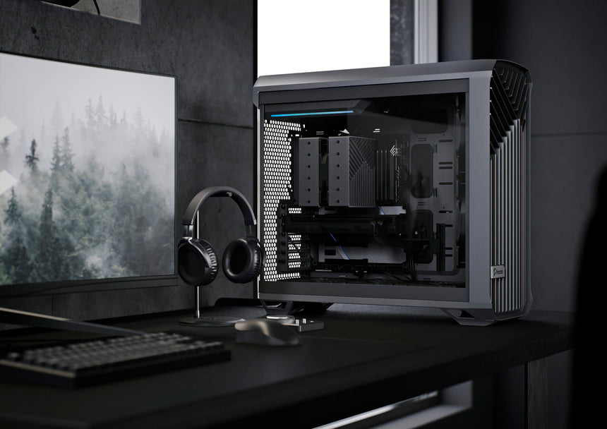 Fractal Design Torrent Mid-Tower Case (Black, Light Tinted Tempered Glass) — Being Shipped