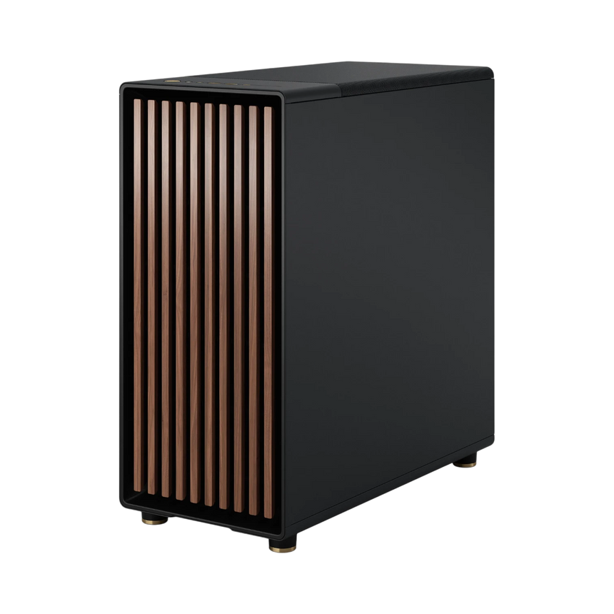 Fractal Design North Mid-Tower Case (Charcoal Black, Dark Tinted Glass) — Being Shipped