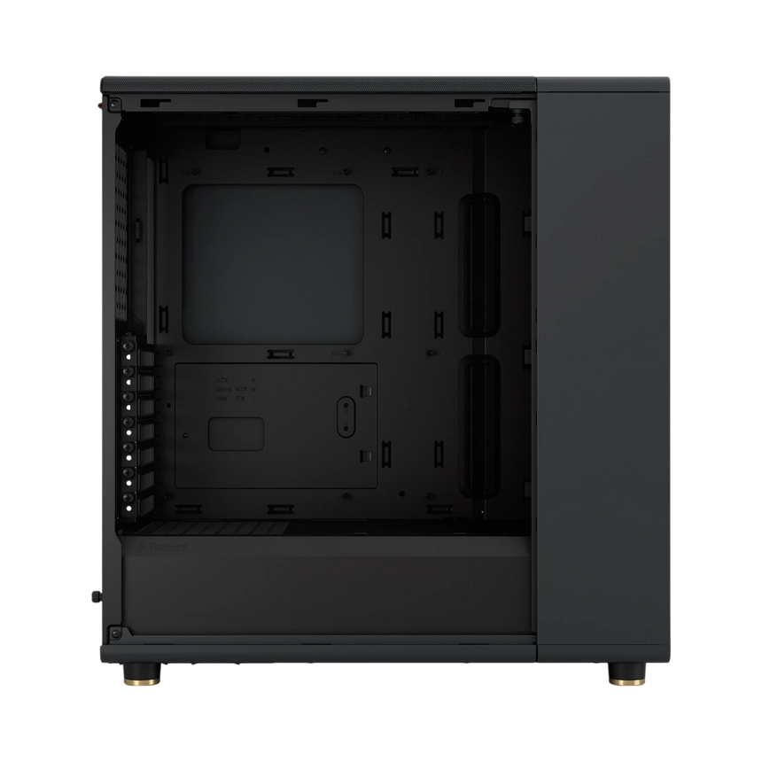 Fractal Design North Mid-Tower Case (Charcoal Black, Dark Tinted Glass) — Being Shipped