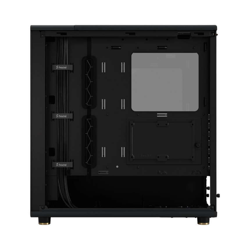 Fractal Design North Mid-Tower Case (Charcoal Black, Dark Tinted Glass) — Being Shipped