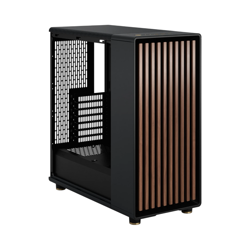 Fractal Design North Mid-Tower Case (Charcoal Black, Dark Tinted Glass) — Being Shipped
