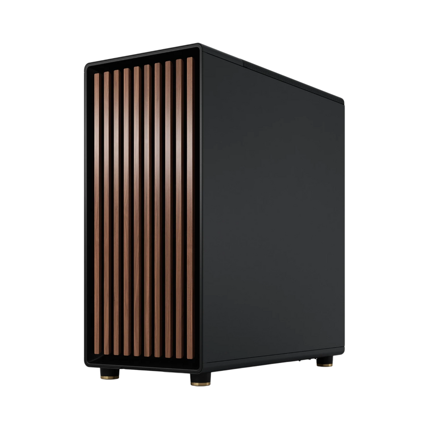 Fractal Design North Mid-Tower Case (Charcoal Black, Dark Tinted Glass) — Being Shipped