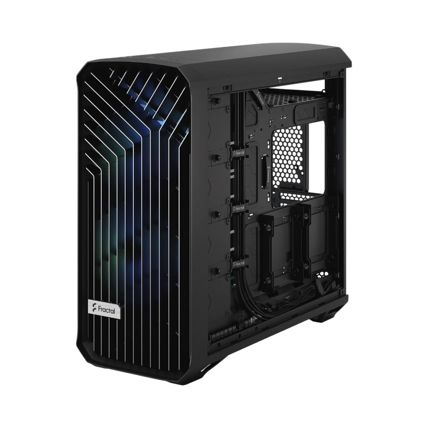 Fractal Design Torrent RGB Mid-Tower Case (Black, Light Tinted Tempered Glass) — Being Shipped