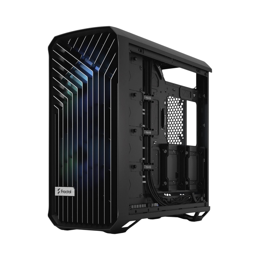 Fractal Design Torrent RGB Mid-Tower Case (Black, Light Tinted Tempered Glass) — Being Shipped