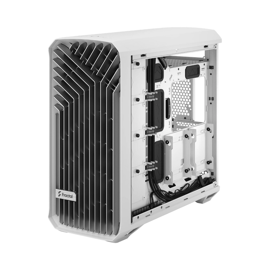 Fractal Design Torrent Mid-Tower Case (White, Clear Tempered Glass) — Being Shipped