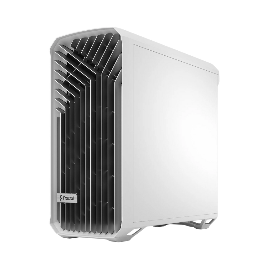 Fractal Design Torrent Mid-Tower Case (White, Clear Tempered Glass) — Being Shipped