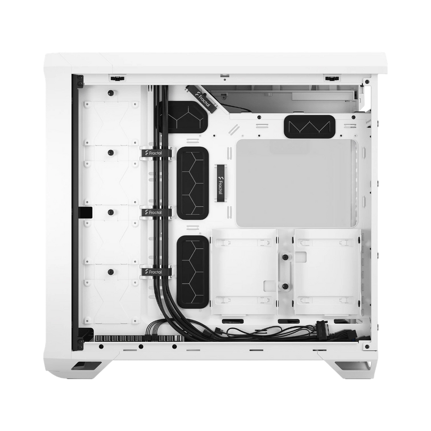 Fractal Design Torrent Mid-Tower Case (White, Clear Tempered Glass) — Being Shipped