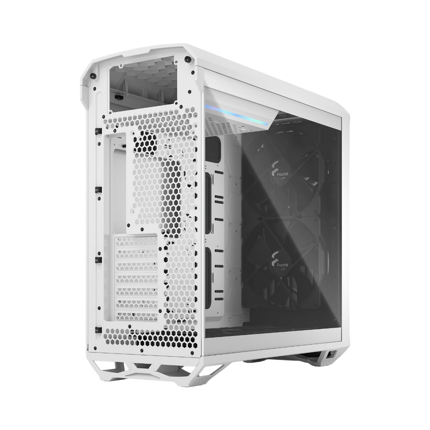 Fractal Design Torrent Mid-Tower Case (White, Clear Tempered Glass) — Being Shipped