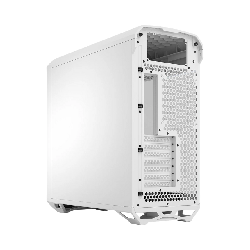 Fractal Design Torrent Mid-Tower Case (White, Clear Tempered Glass) — Being Shipped