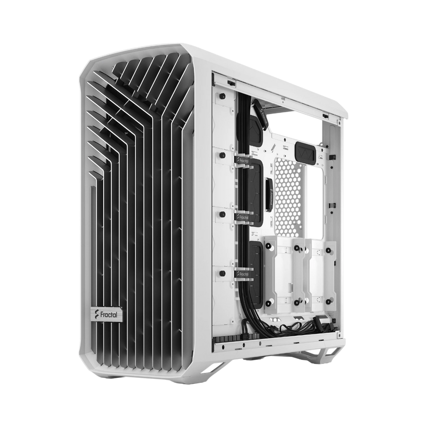 Fractal Design Torrent Mid-Tower Case (White, Clear Tempered Glass) — Being Shipped