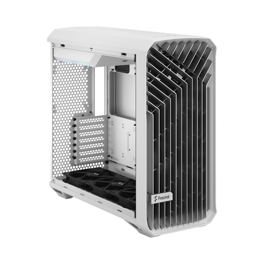 Fractal Design Torrent Mid-Tower Case (White, Clear Tempered Glass) — Being Shipped