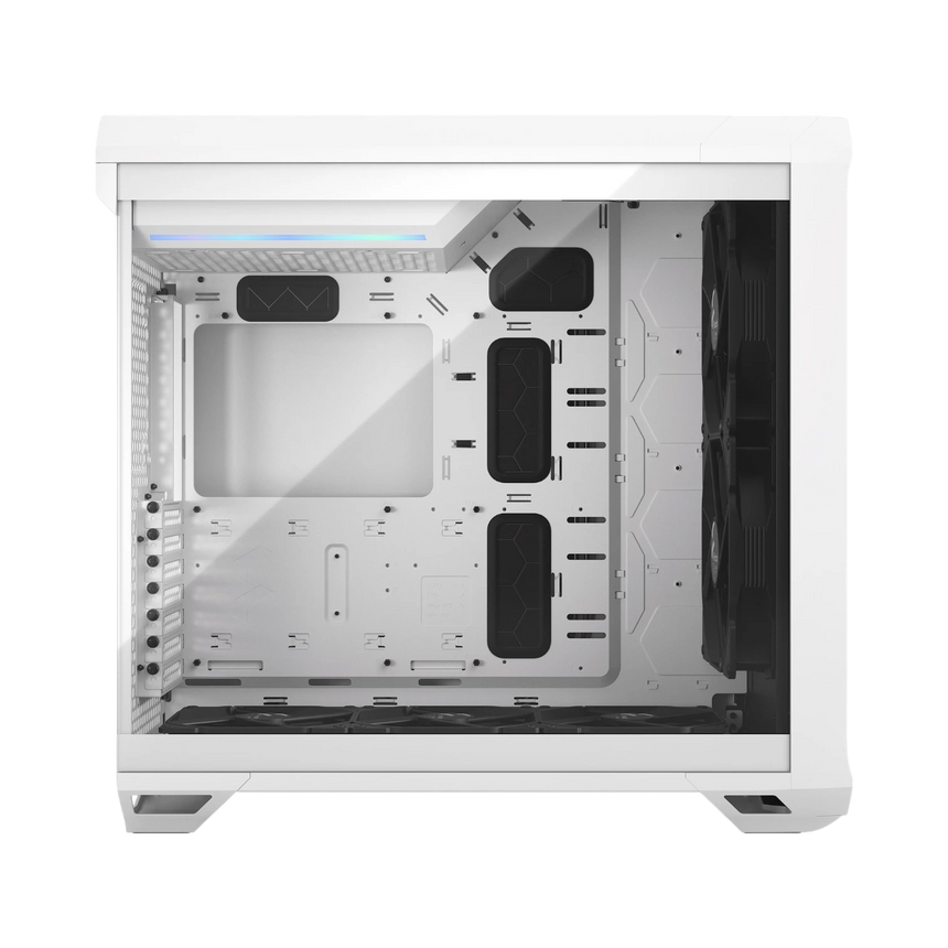 Fractal Design Torrent Mid-Tower Case (White, Clear Tempered Glass) — Being Shipped
