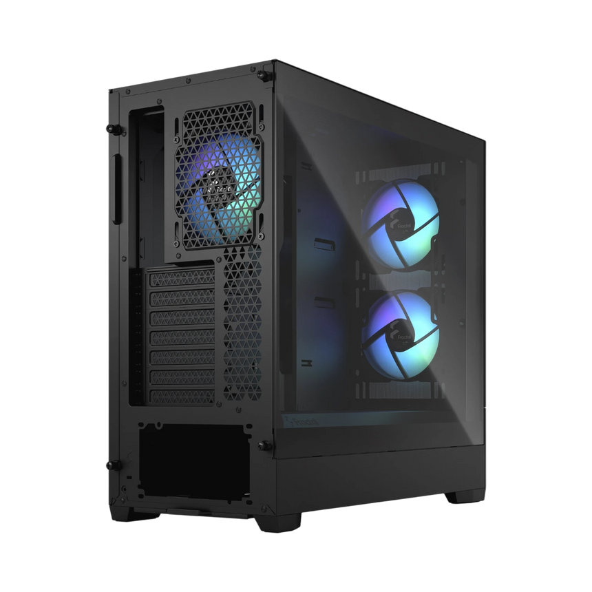 Fractal Design Pop Air RGB Mid-Tower Case (Black Tempered Glass, Clear Tint) — Being Shipped