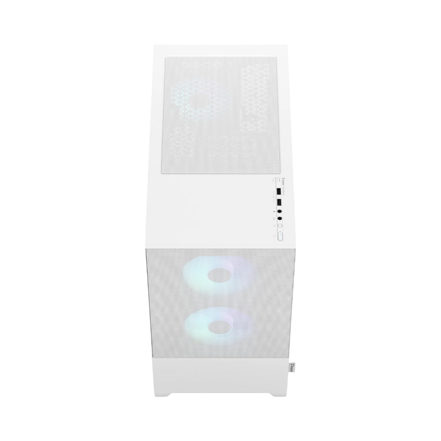 Fractal Design Pop Mini Air Case (White, Clear Glass) — Being Shipped