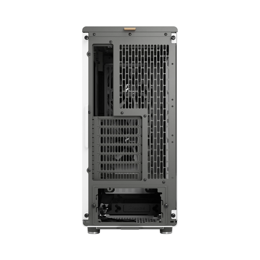 Fractal Design North Mid-Tower Case (Chalk White, Clear Glass) — Being Shipped