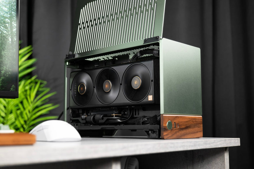 Fractal Design Terra Mini-ITX Small Form Factor PC Case (Jade) — Being Shipped