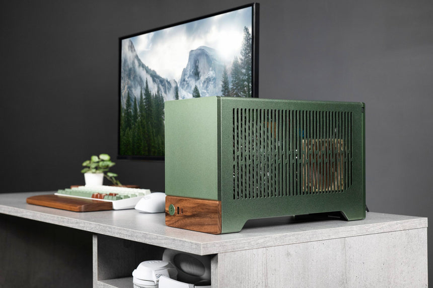 Fractal Design Terra Mini-ITX Small Form Factor PC Case (Jade) — Being Shipped