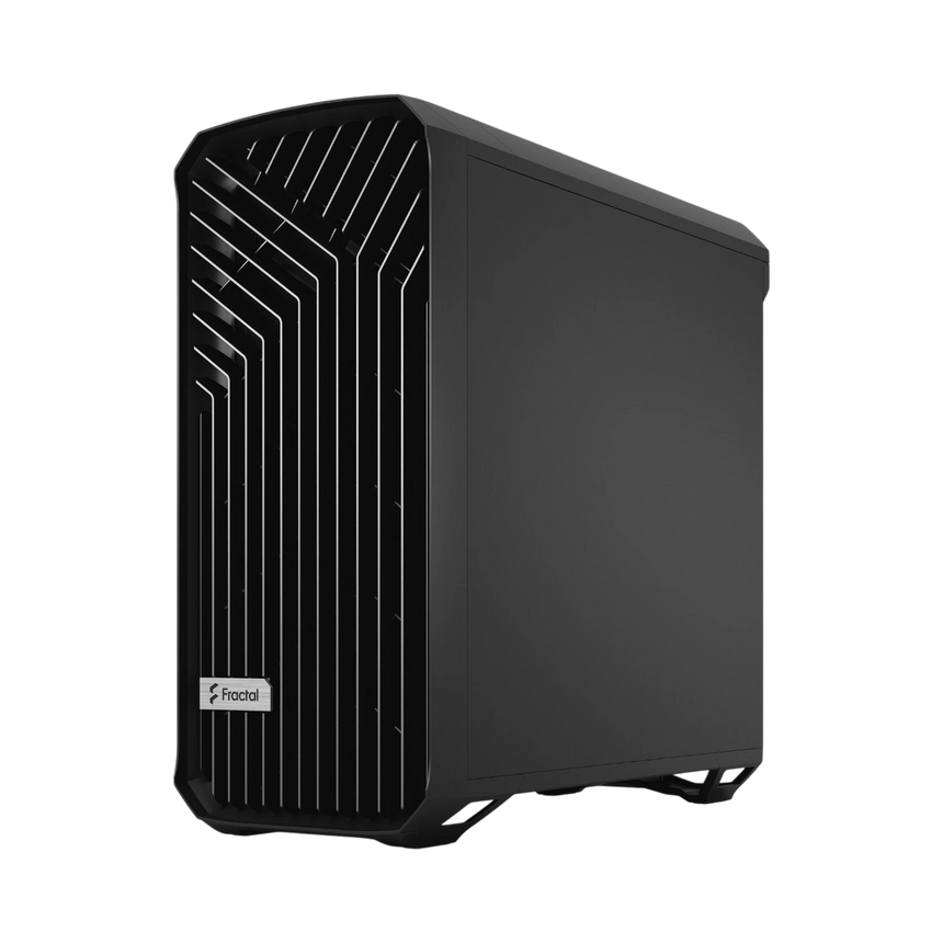 Fractal Design Torrent Mid-Tower Case (Black, Solid Steel Side Panel) — Being Shipped