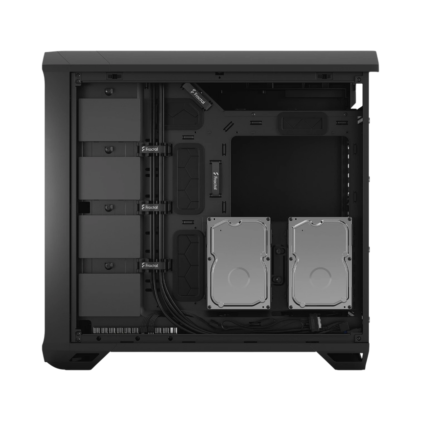 Fractal Design Torrent Mid-Tower Case (Black, Solid Steel Side Panel) — Being Shipped