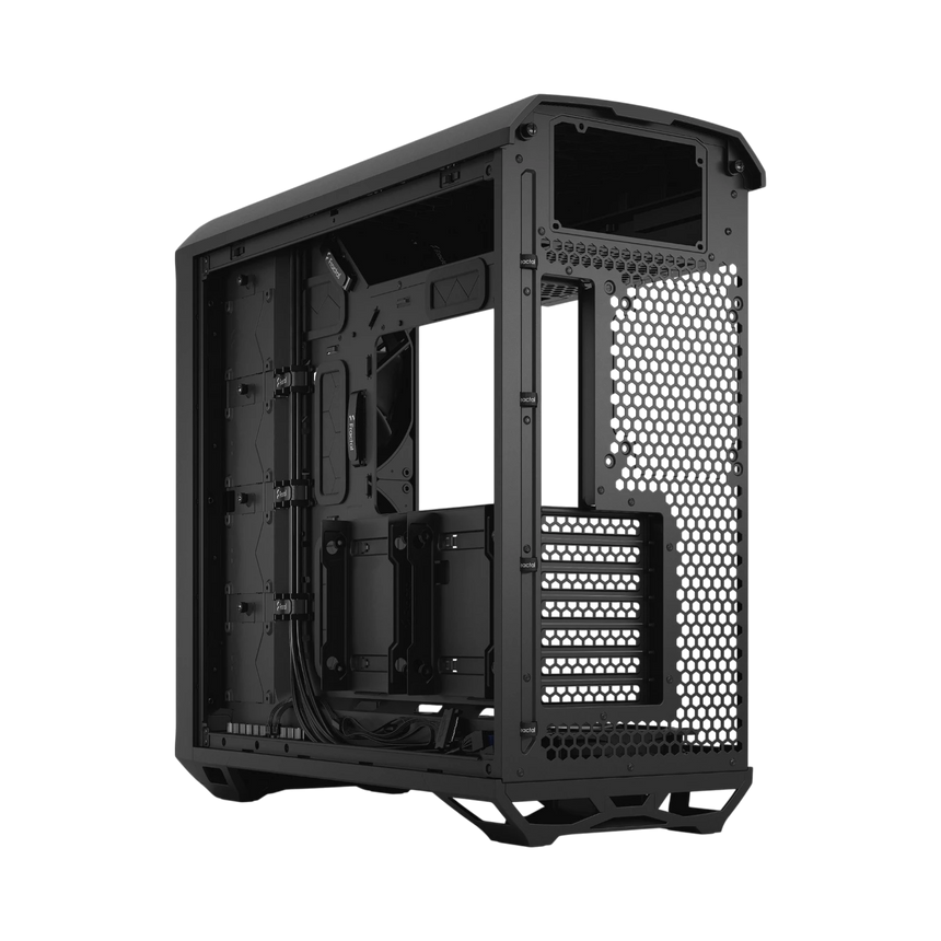 Fractal Design Torrent Mid-Tower Case (Black, Solid Steel Side Panel) — Being Shipped