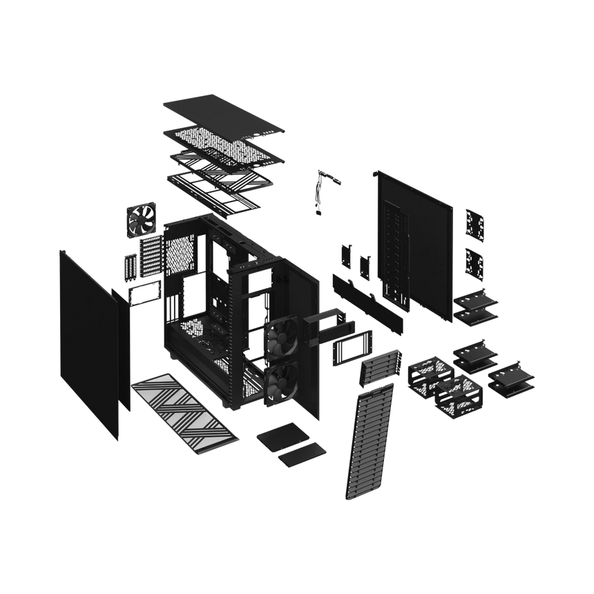 Fractal Design Define 7 XL Full-Tower Case (Black) — Being Shipped