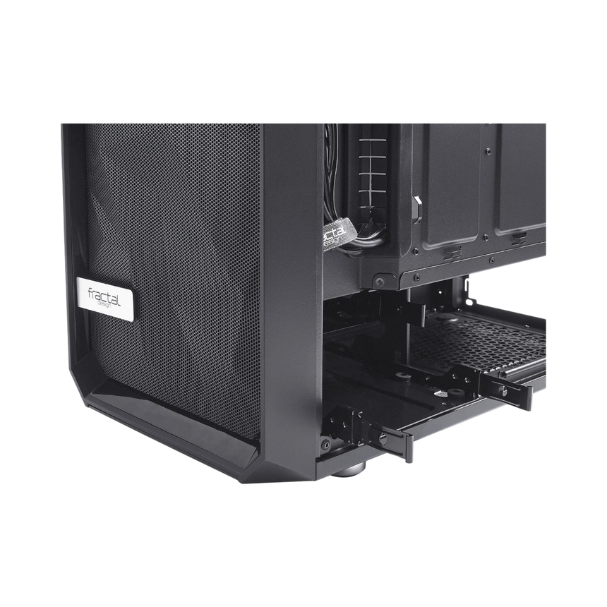 Fractal Design Meshify C Mid-Tower Case (Tempered Glass, Black) — Being Shipped