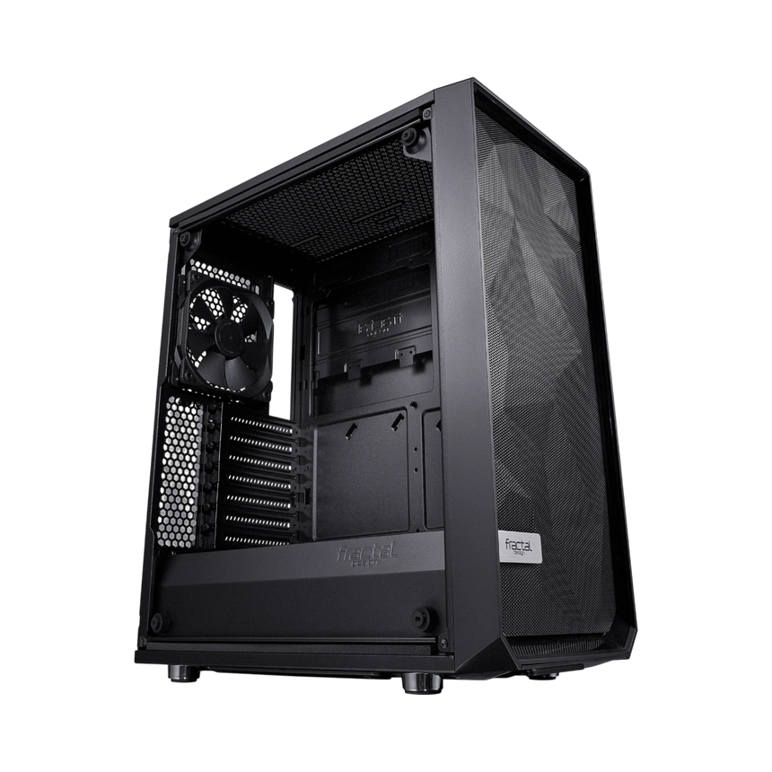 Fractal Design Meshify C Mid-Tower Case (Tempered Glass, Black) — Being Shipped