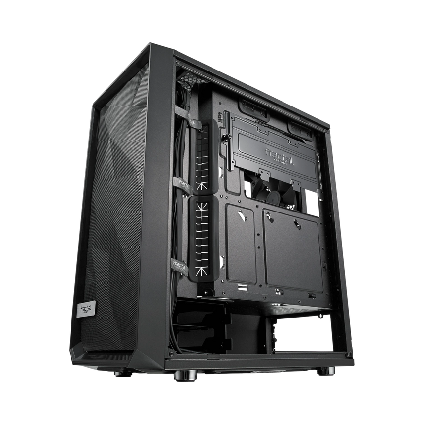 Fractal Design Meshify C Mid-Tower Case (Tempered Glass, Black) — Being Shipped