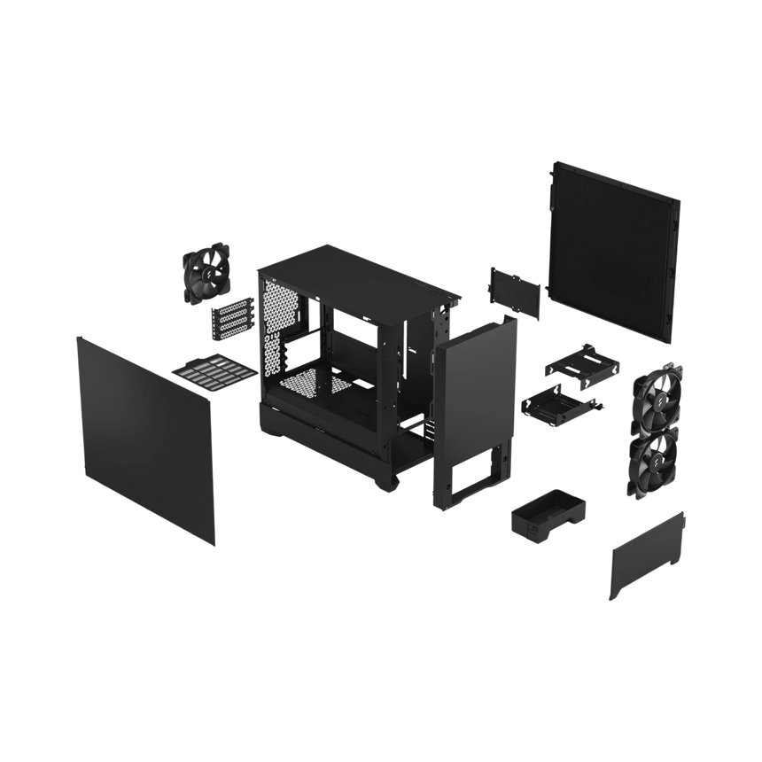 Fractal Design Pop Mini Silent Case (Solid Black) — Being Shipped