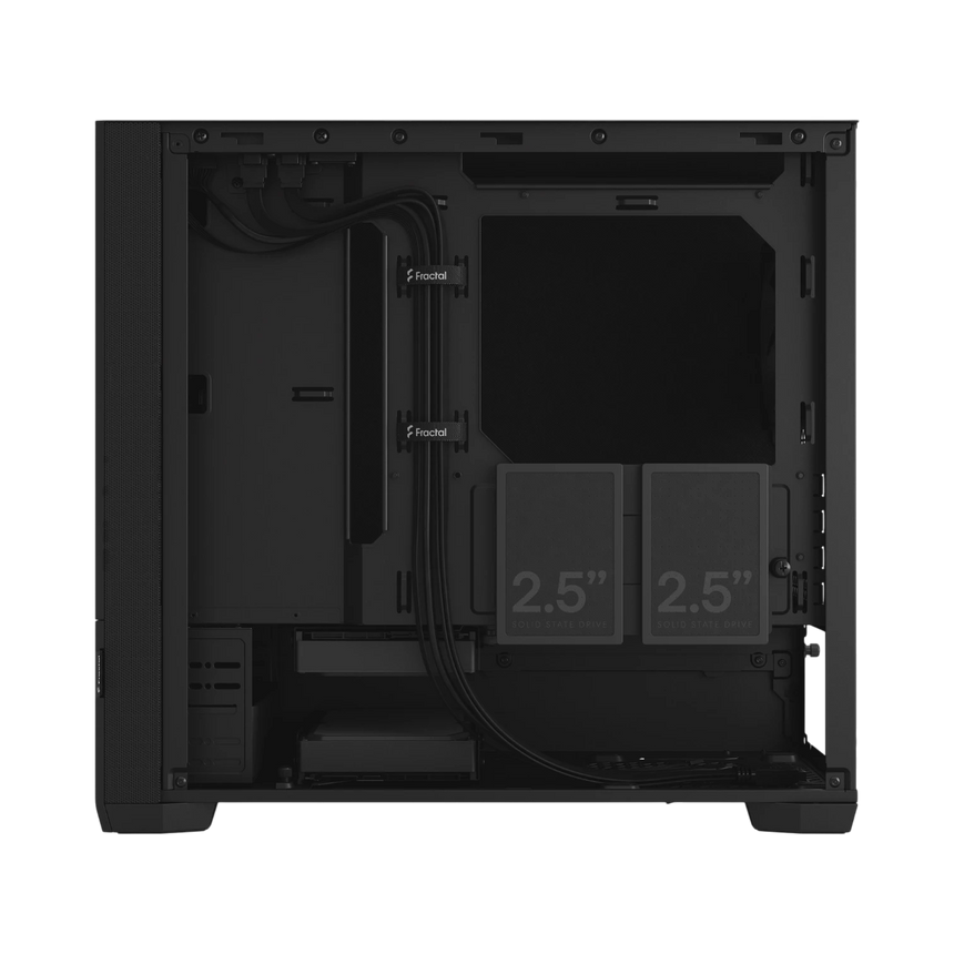 Fractal Design Pop Mini Silent Case (Solid Black) — Being Shipped