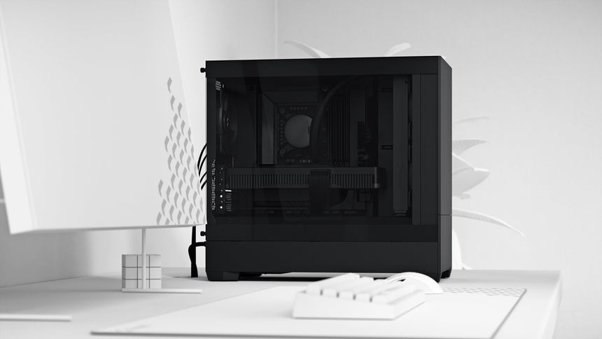 Fractal Design Pop Mini Silent Case (Solid Black) — Being Shipped