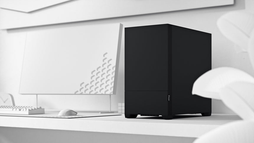 Fractal Design Pop Mini Silent Case (Solid Black) — Being Shipped