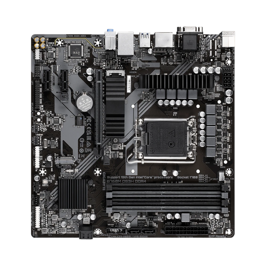 Gigabyte B760M DS3H AX DDR4 LGA 1700 Micro-ATX Motherboard — Being Shipped