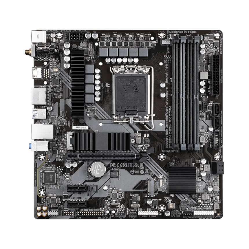 Gigabyte B760M DS3H AX DDR4 Micro ATX Gaming Desktop Motherboard — Being Shipped