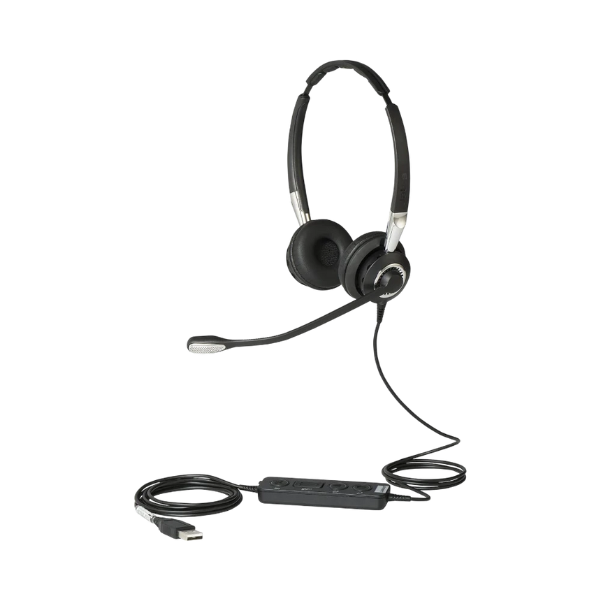Jabra 2400 II USB Duo CC MS Wired Headset — Being Shipped