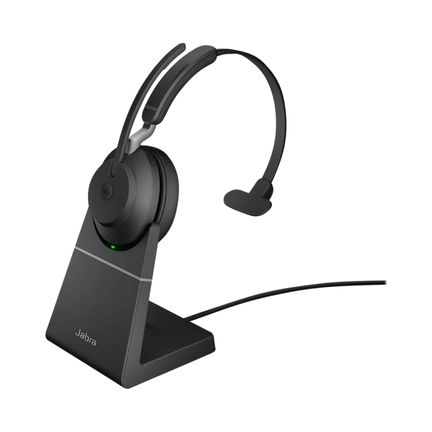 Jabra Evolve2 65 Mono Wireless On-Ear Headset (Microsoft Teams, USB Type-A, Black) — Being Shipped