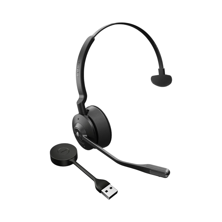 Jabra Engage 55 UC Mono USB-A Wireless Headset with Charging Stand (TAA) — Being Shipped
