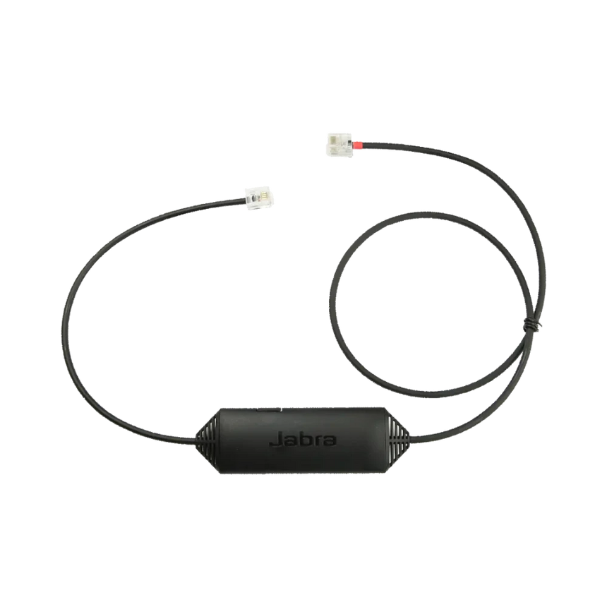 Jabra 14201-43 Link Electronic Hook Switch Adapter Black — Being Shipped