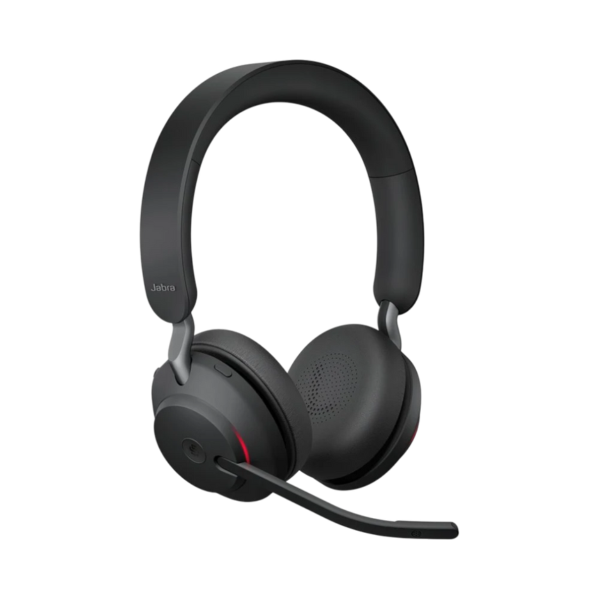 Jabra Evolve2 65 Stereo Wireless On-Ear Headset (Unified Communication, USB Type-A, Black) — Being Shipped